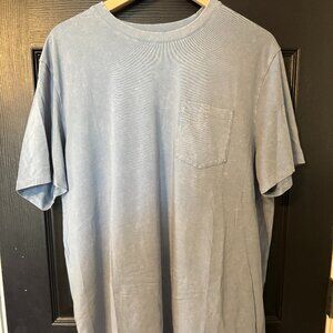 EUC VRST Mens Pocket Tshirt Pale Blue Extra Large